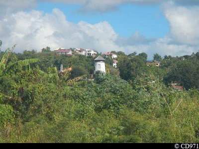 Vue sur le moulin de Saint-Félix