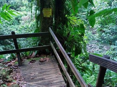 plateforme point de vue sur la 3ème Chute