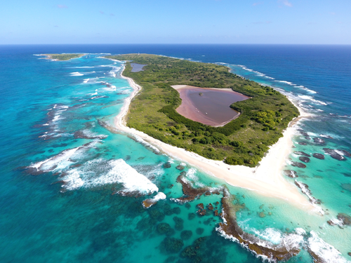 pointe ouest et saline de Terre de Bas (Petite Terre)